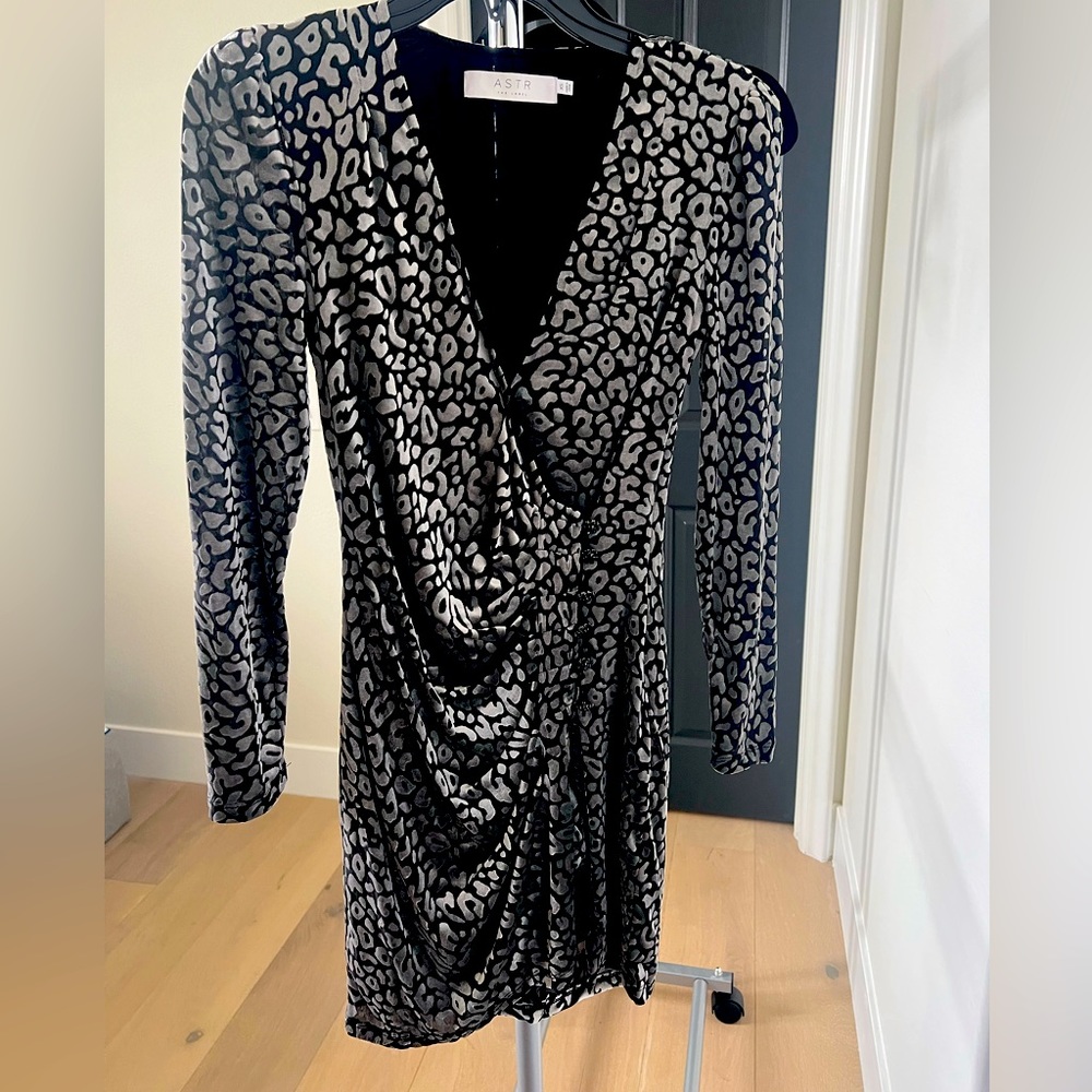 Velvet cocktail mini dress!